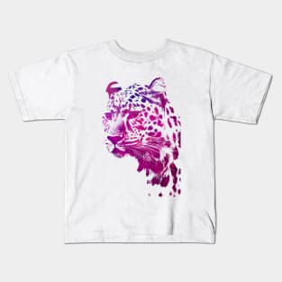 leopard animal #leopard Kids T-Shirt